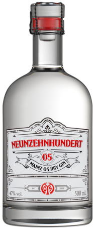 NEUNZEHNHUNDERT05 Mainz 05 Dry Gin 500 ml